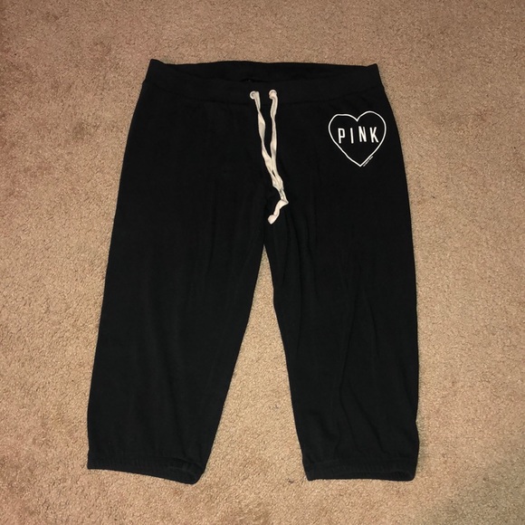 PINK Victoria's Secret Pants - Pink Victoria Secret Capri sweat pants